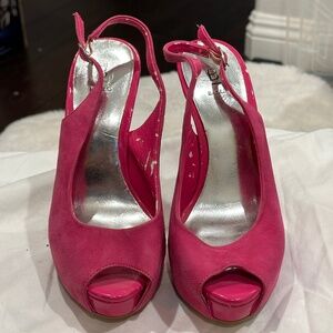 Bakers Hilari Open Toe Stiletto Heels Size 5.5